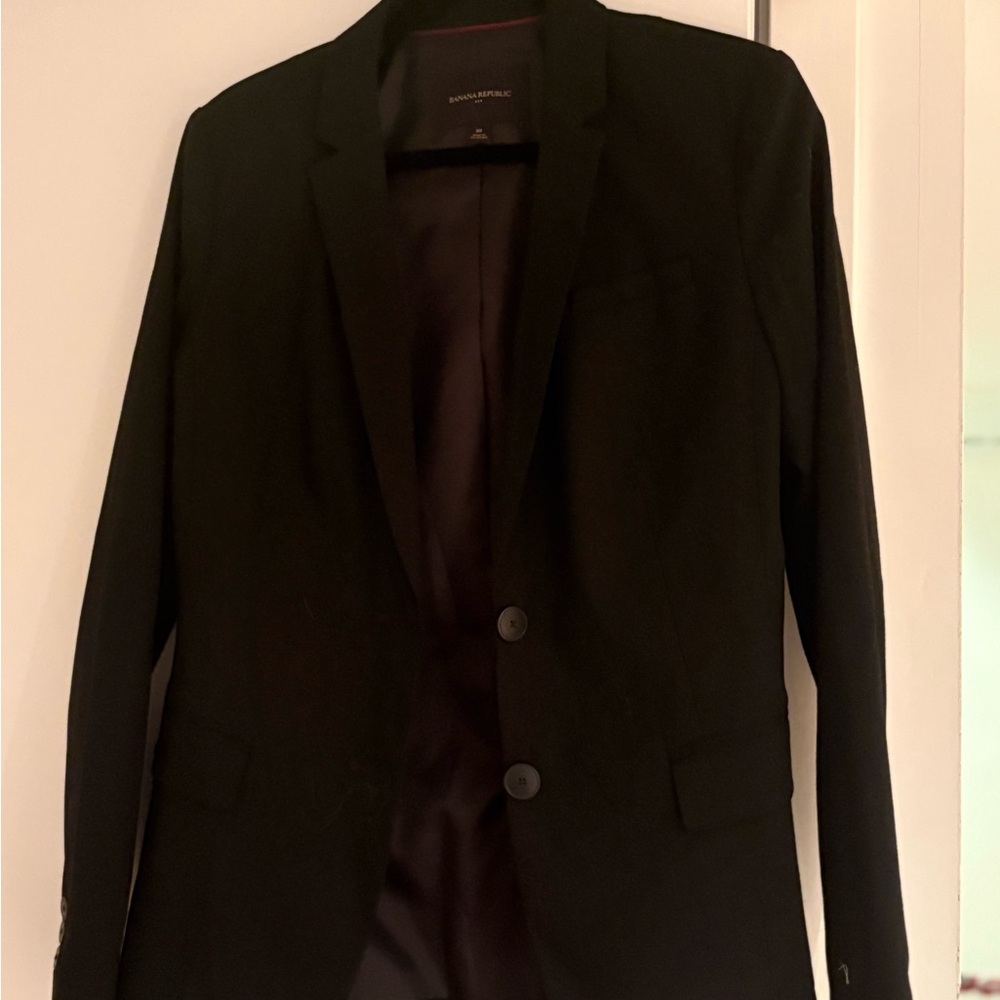 Banana Republic Classic Black Blazer